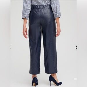 Chico’s faux leather cropped pants size 10(1,5) new with tags
